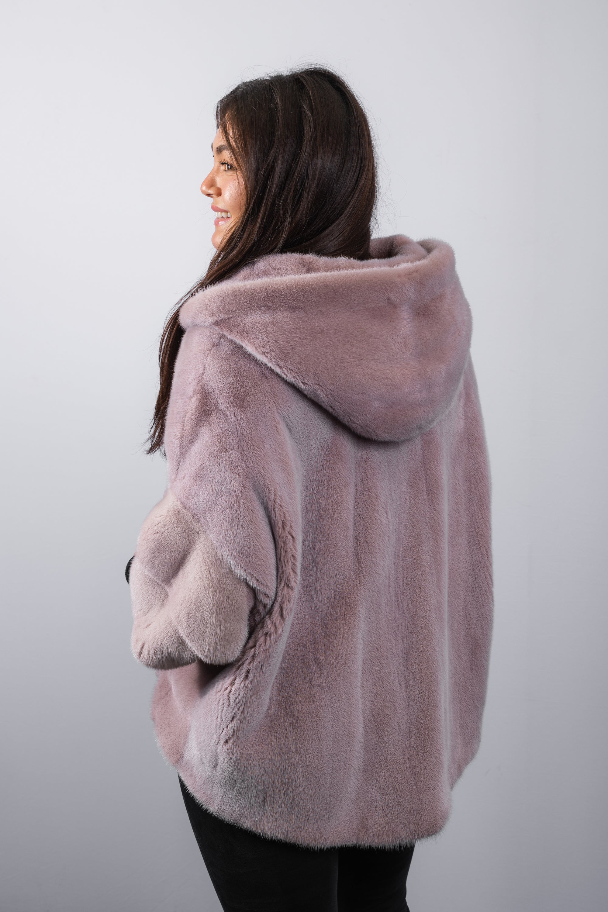 Lilac Frost Mink Jacket