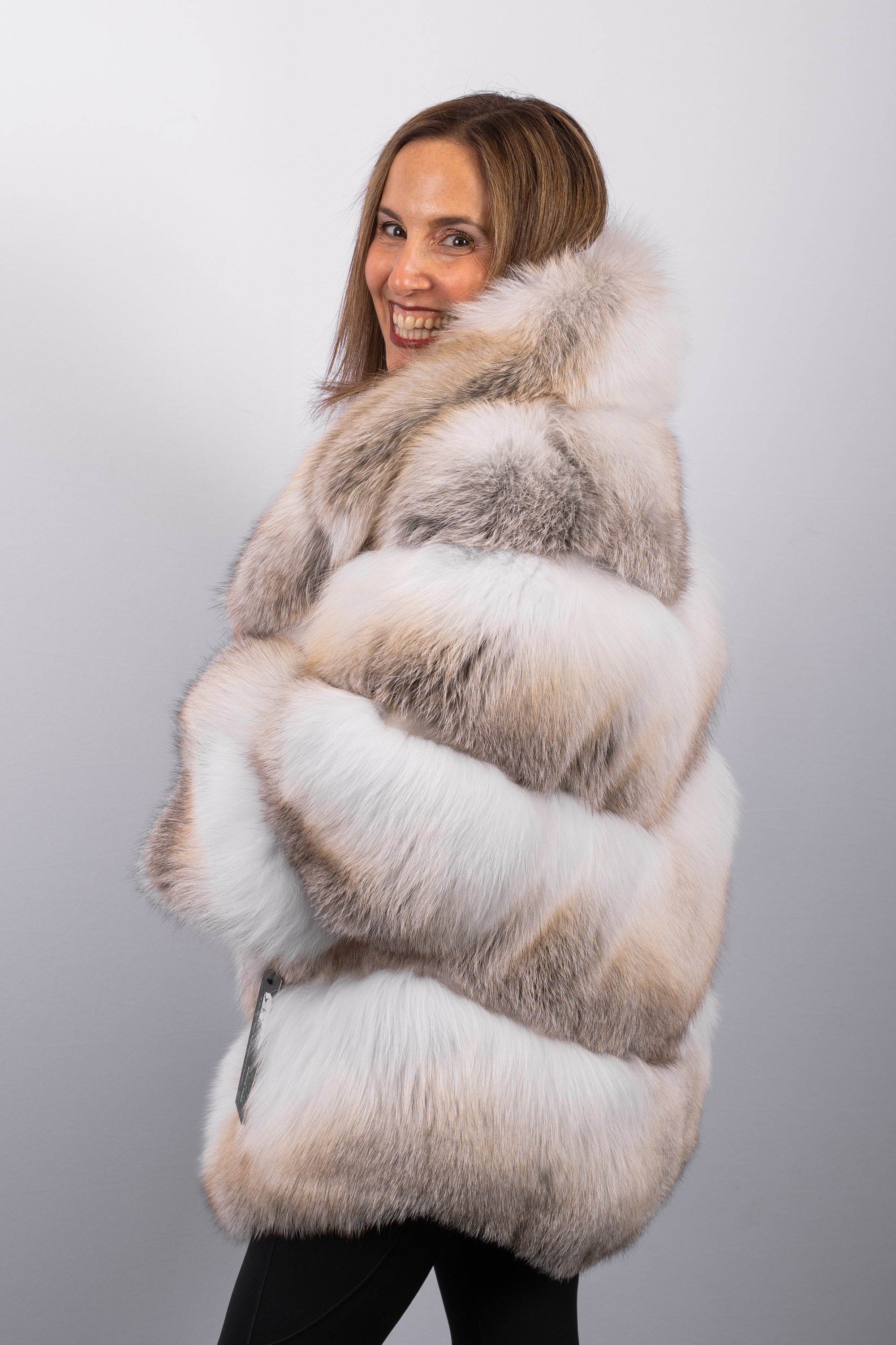 Natural Shadow Fawn Fox Jacket