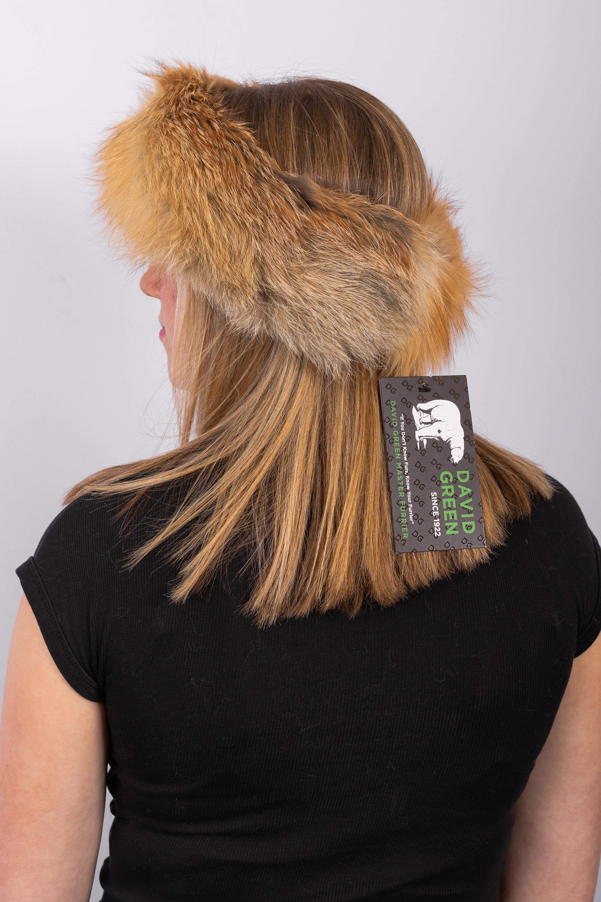 Natural Red Fox Headband