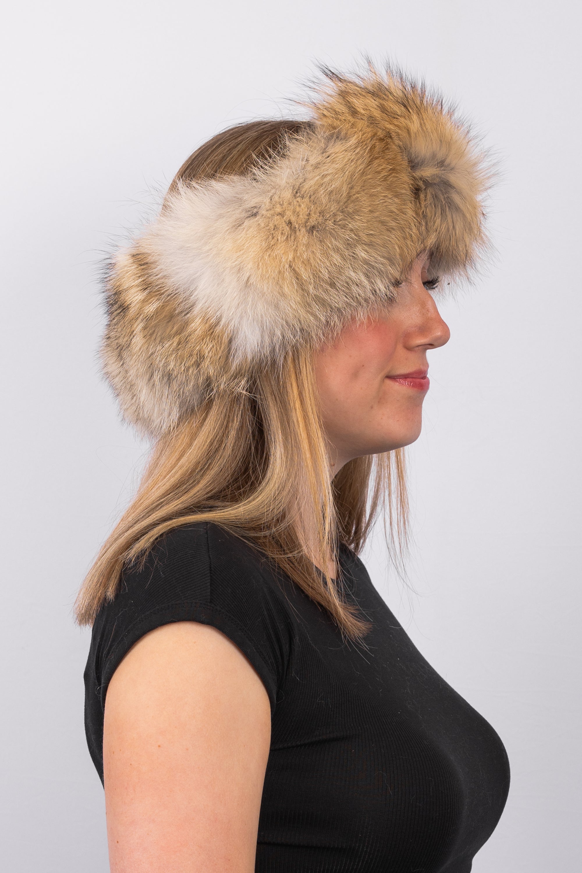 Natural Coyote Headband