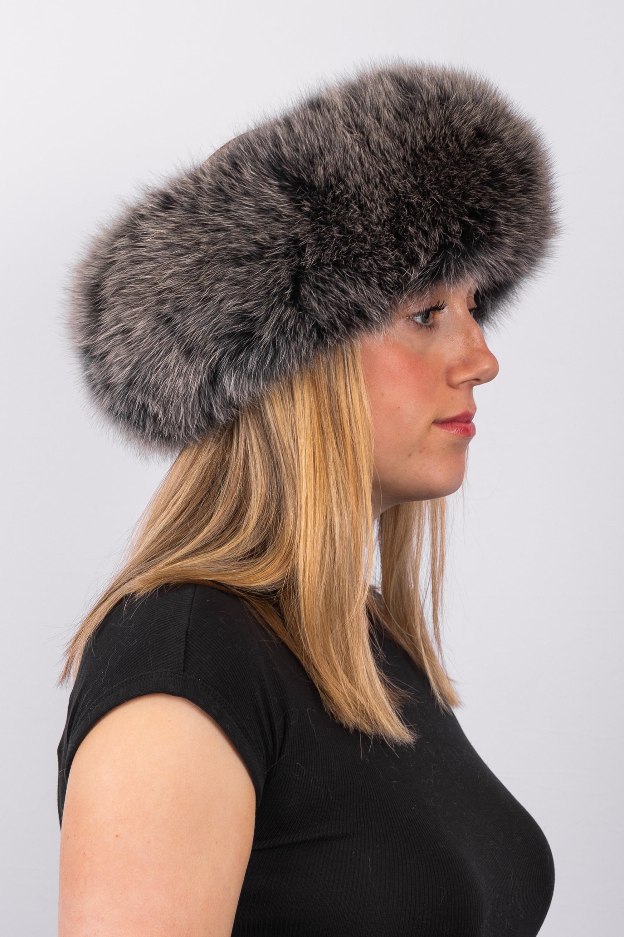 Black Frost Fox Headband