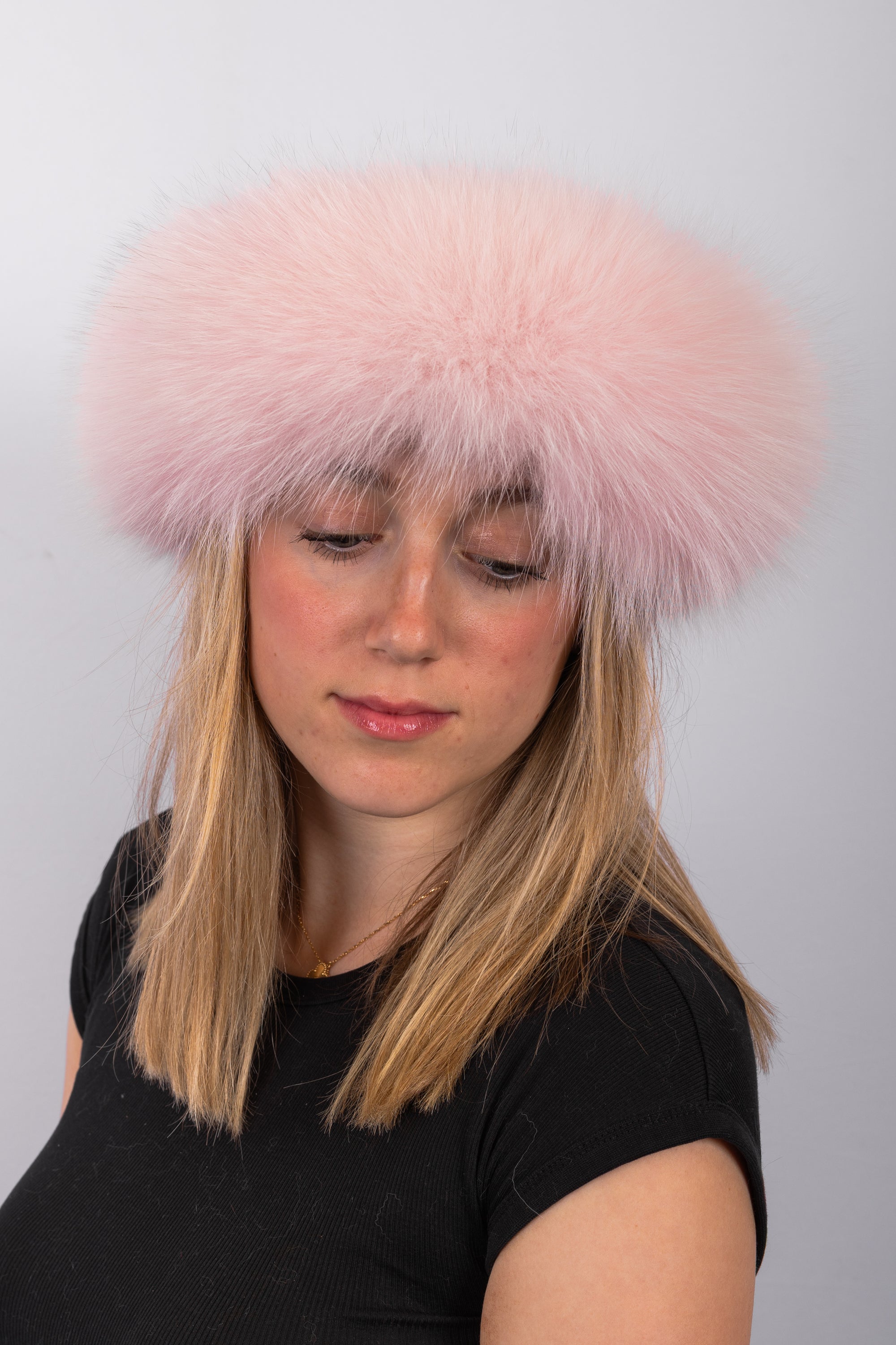 Pink Fox Headband