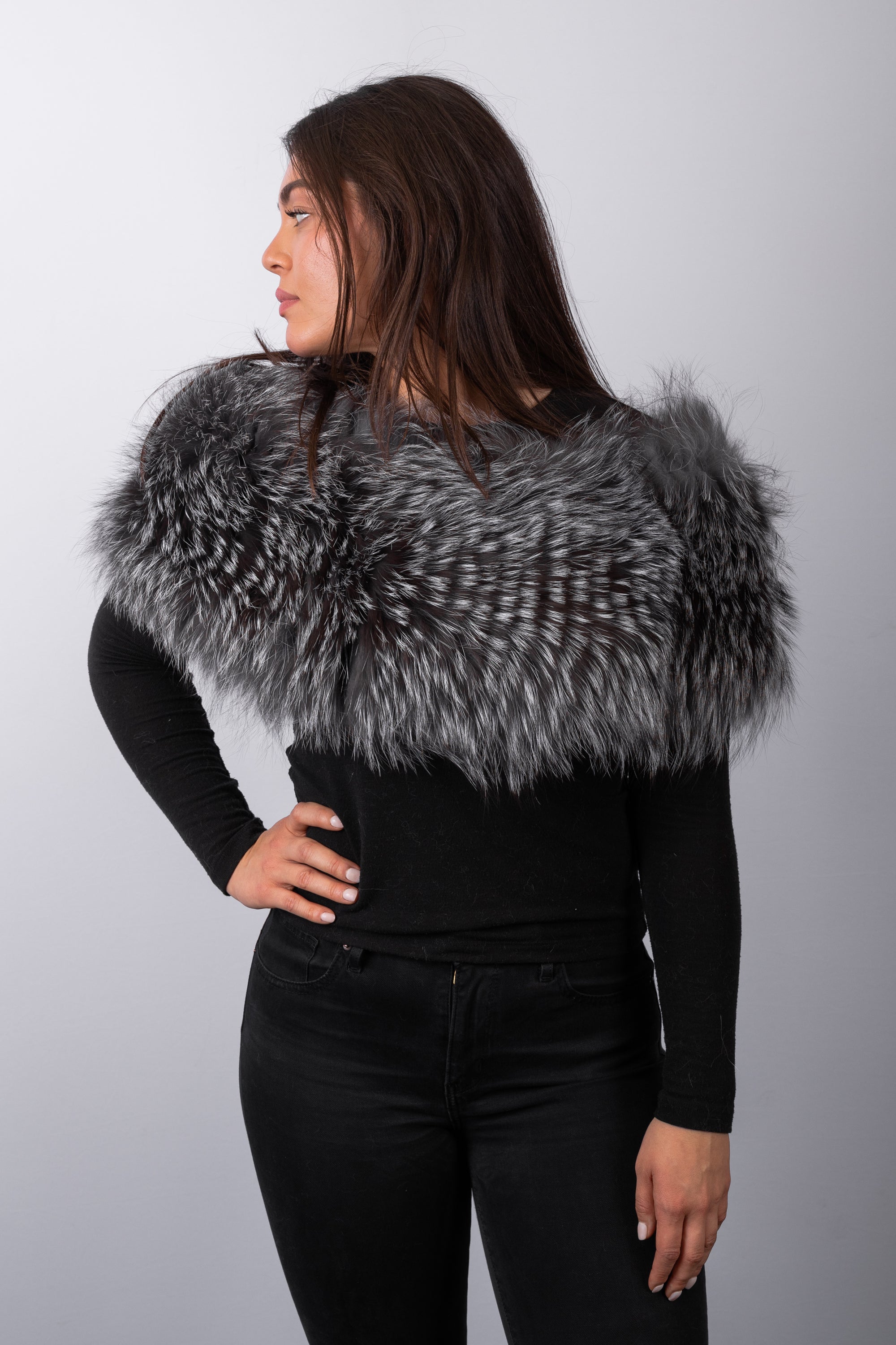 Silver Fox Shrug