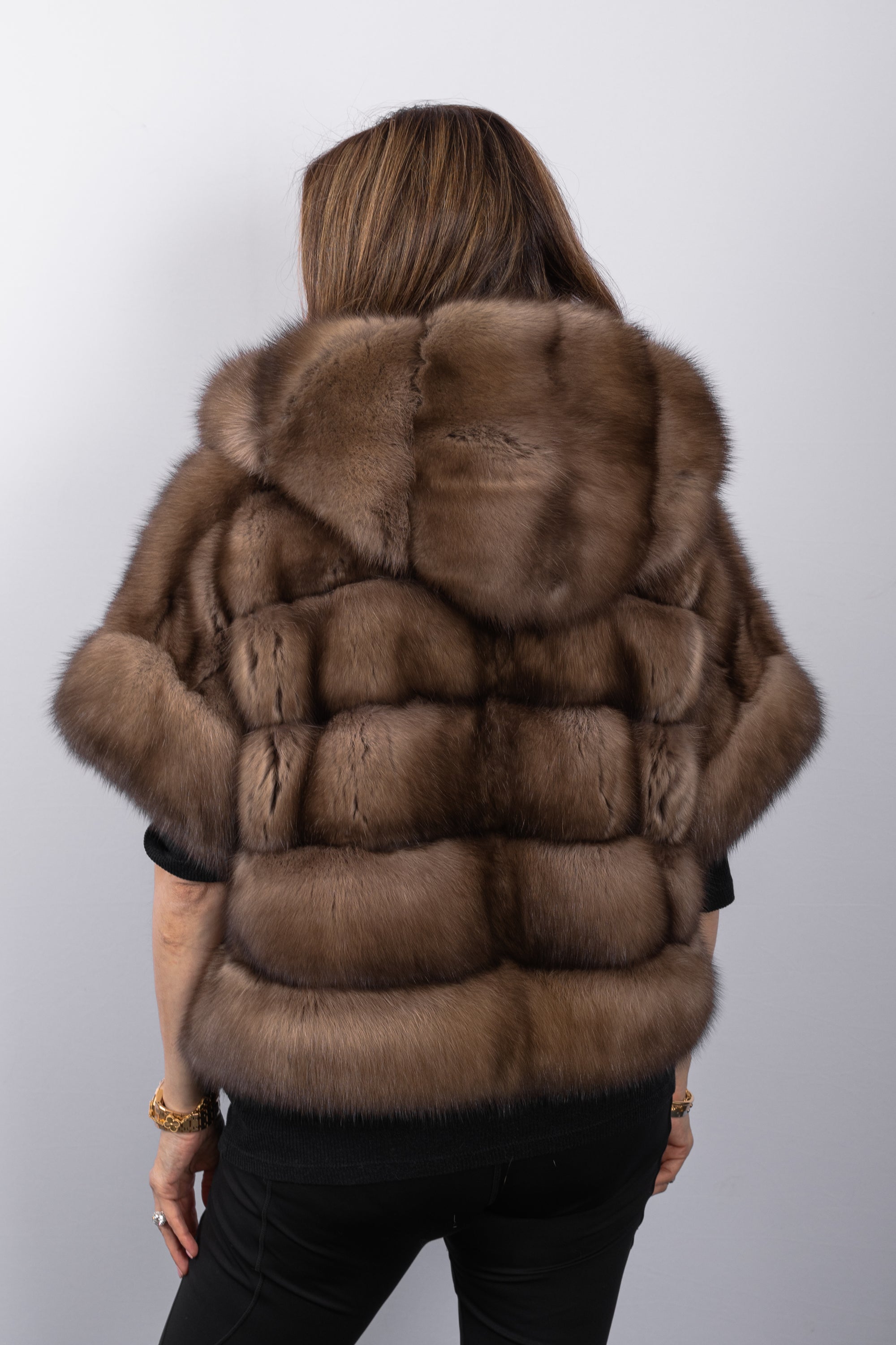Natural Tortora Russian Sable Jacket