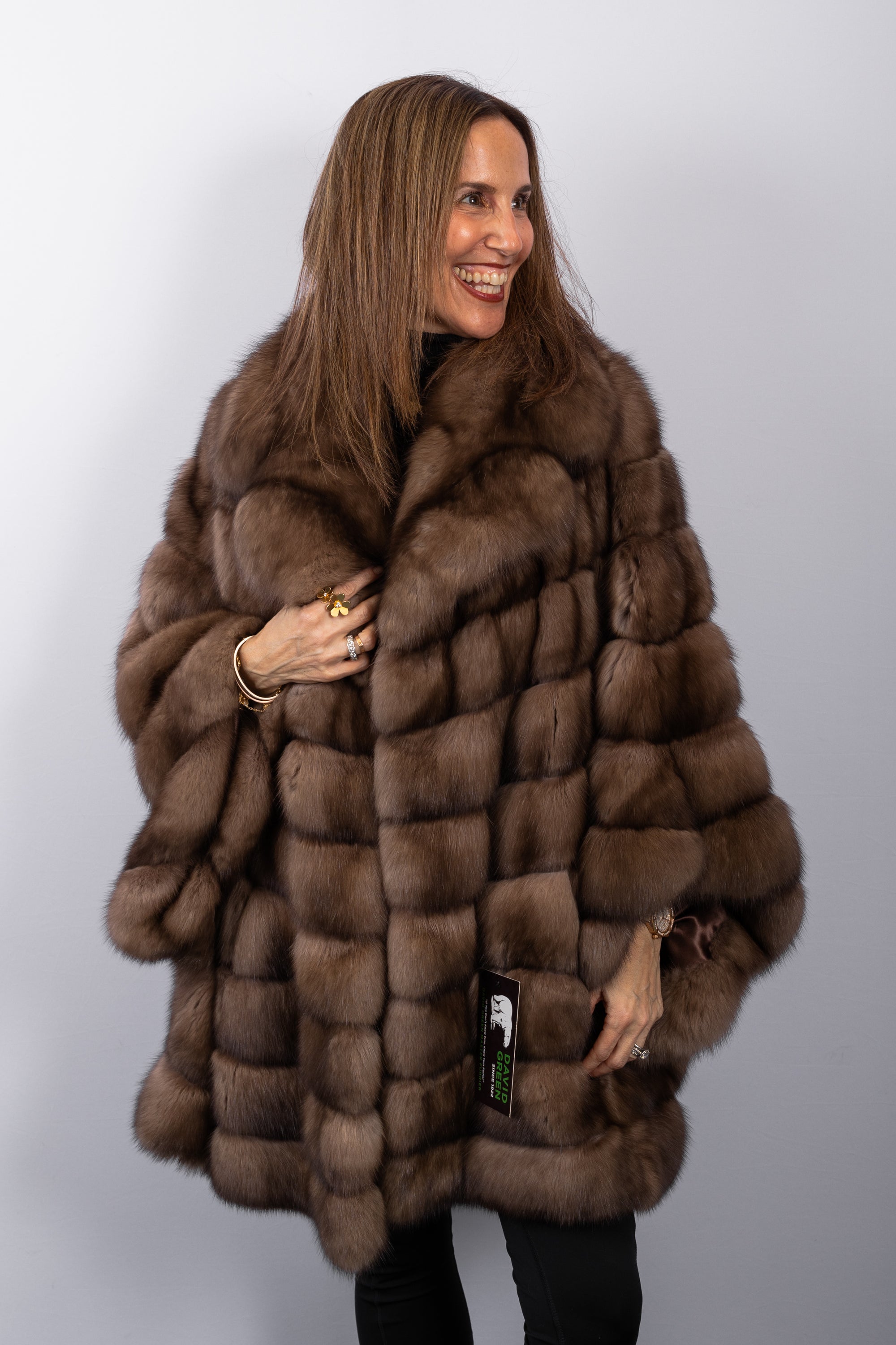 Natural Tortora Russian Sable Jacket