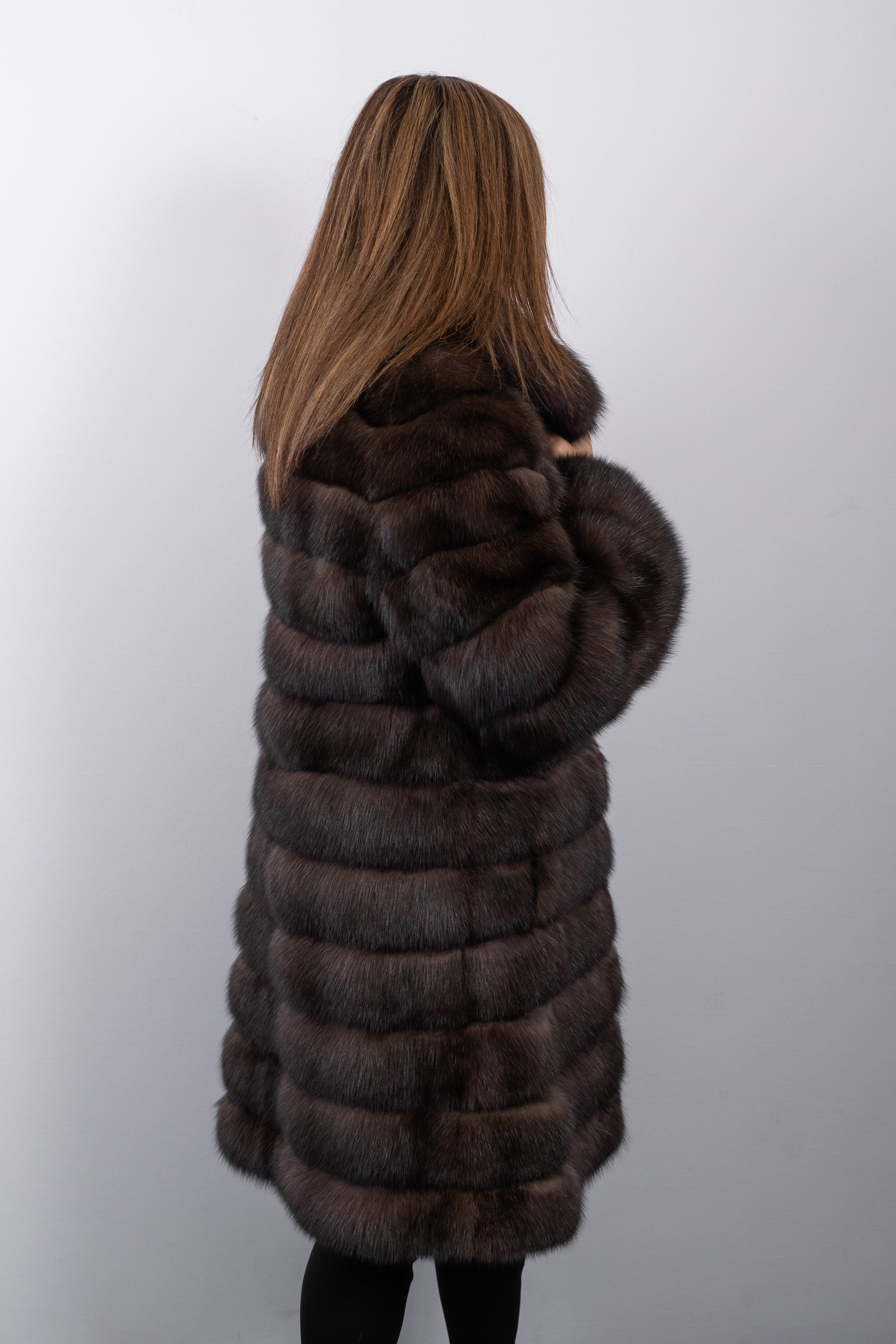 Natural Russian Sable Jacket