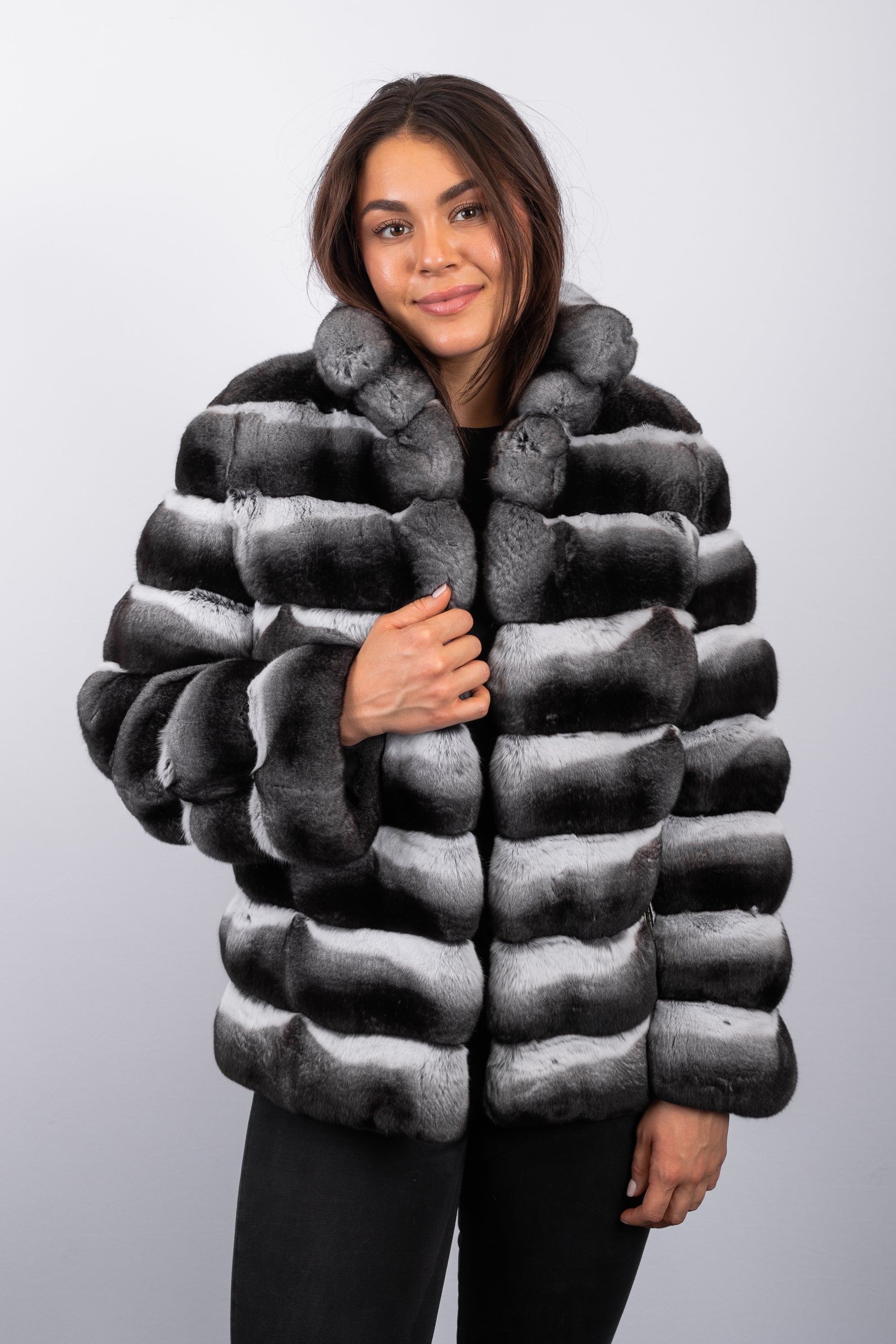 Natural Chinchilla Jacket