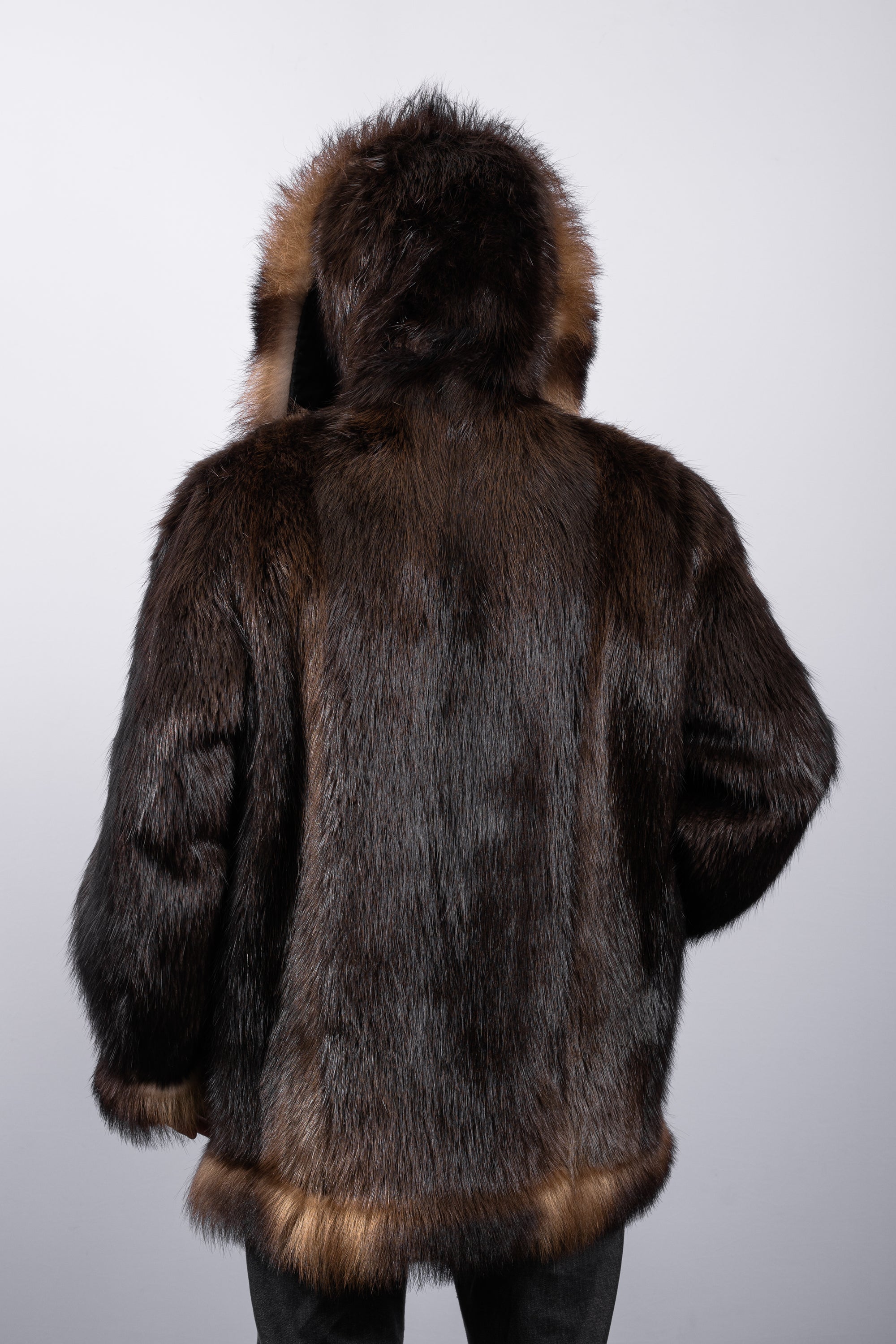 Natural Beaver Parka
