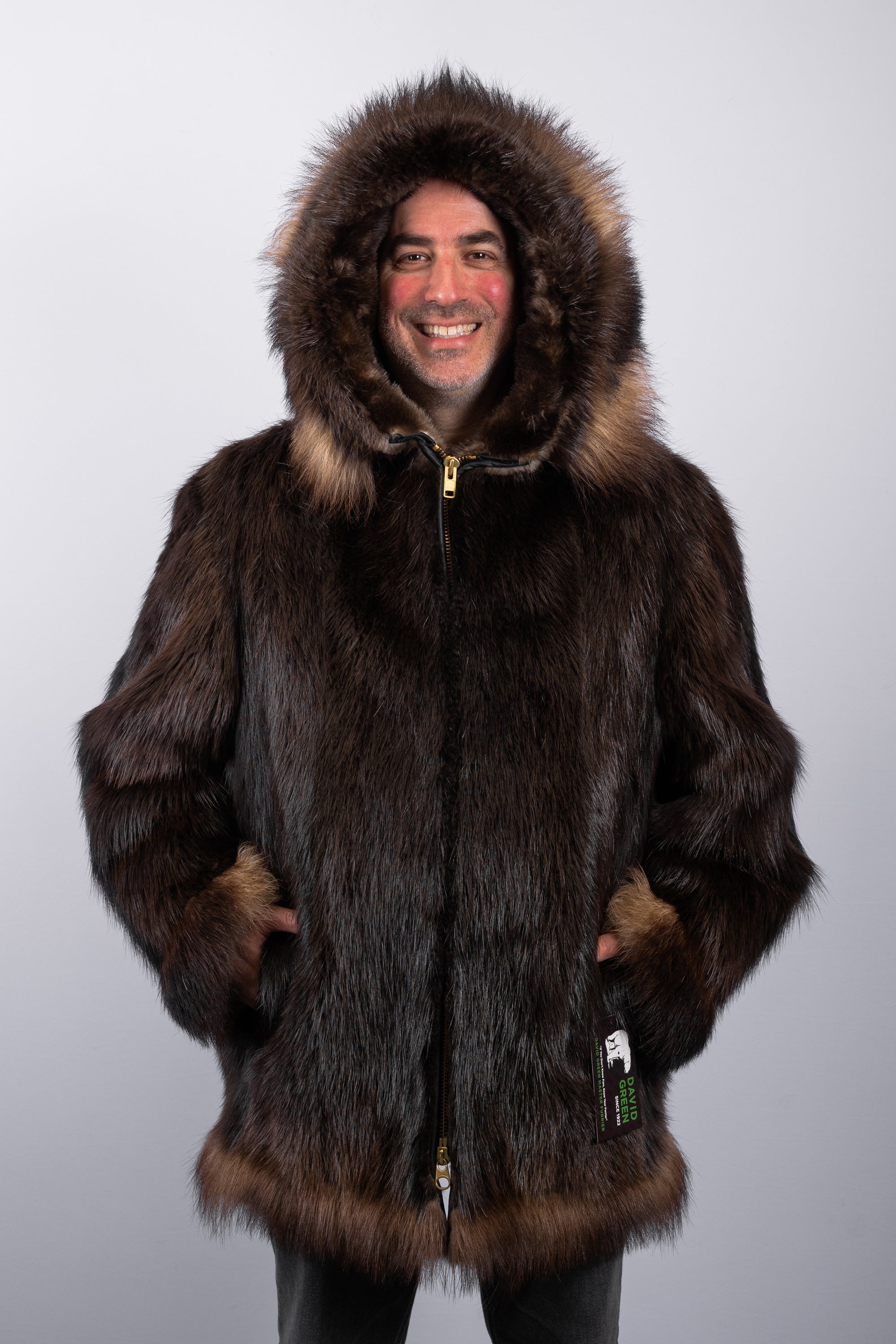 Natural Beaver Parka