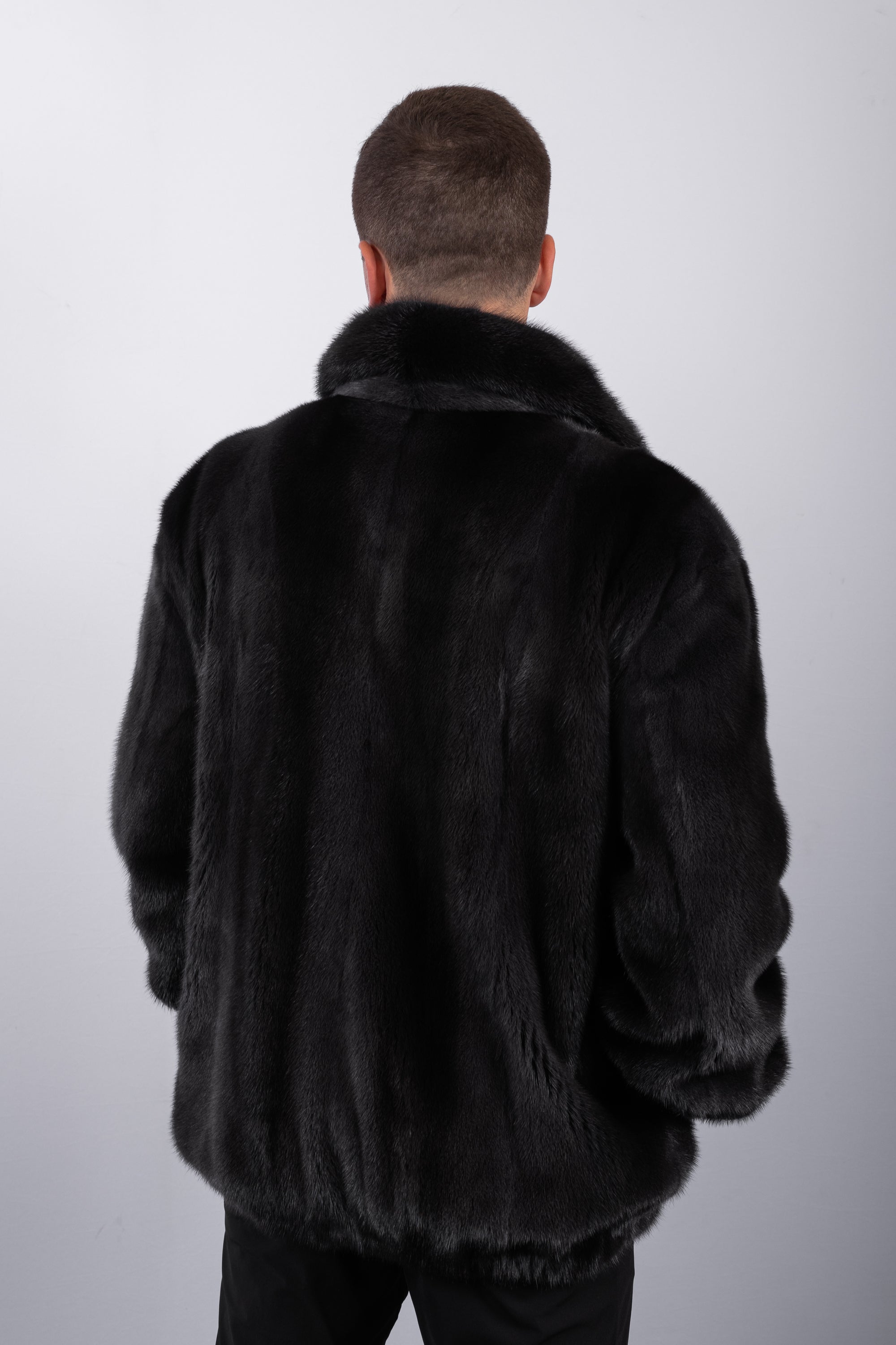Steel Mink Jacket