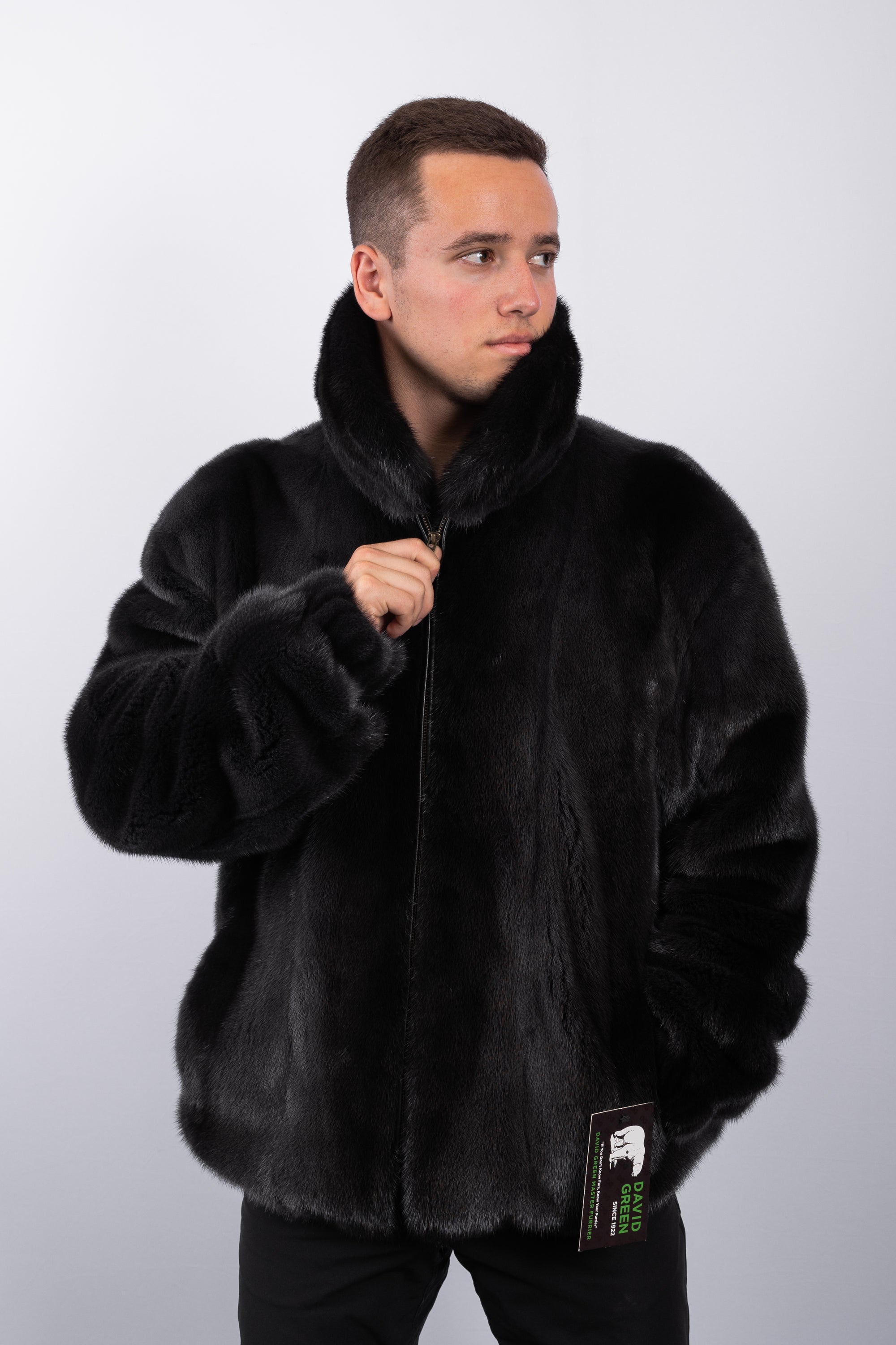 Steel Mink Jacket