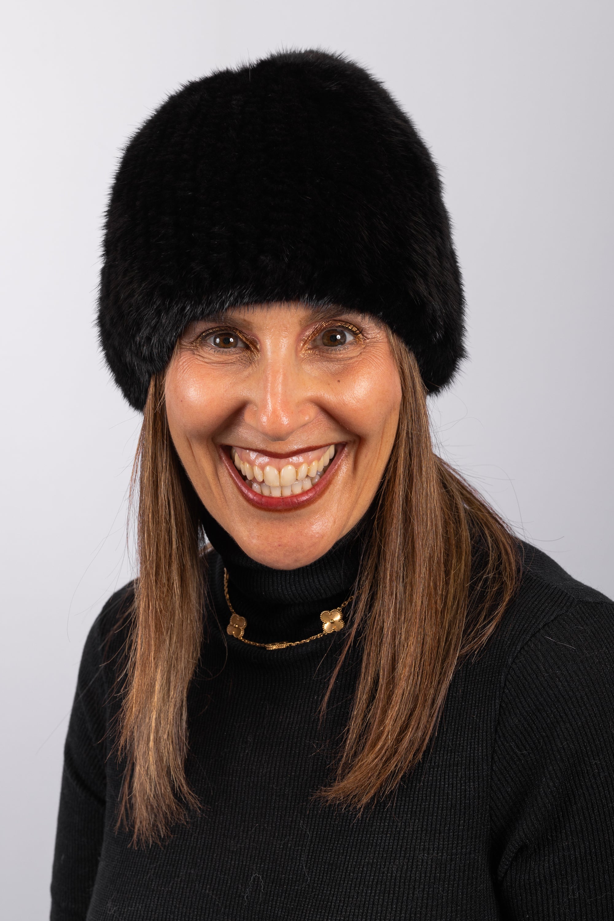 Black Mink Hat