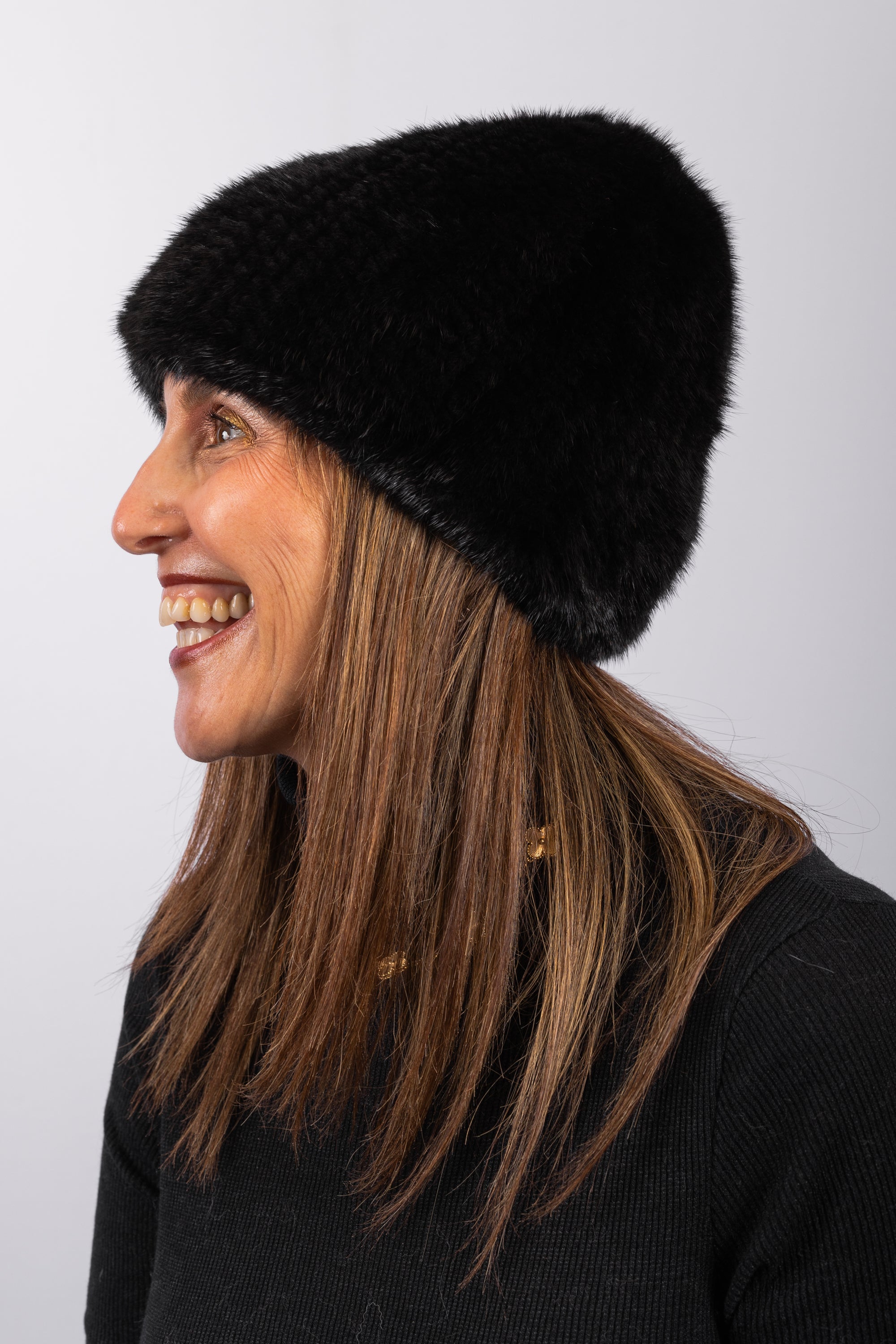 Black Mink Hat