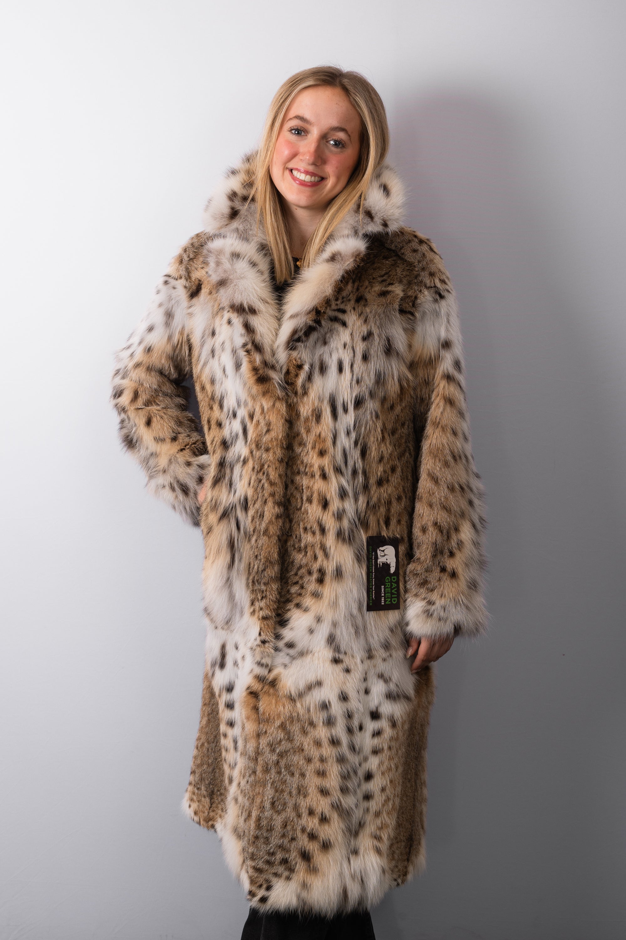 Natural Lynx Cat Jacket
