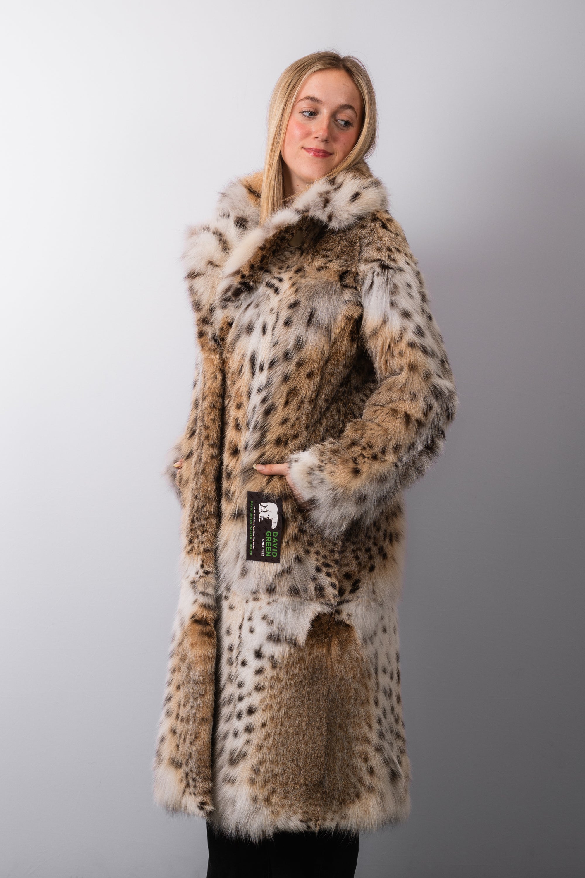 Natural Lynx Cat Jacket