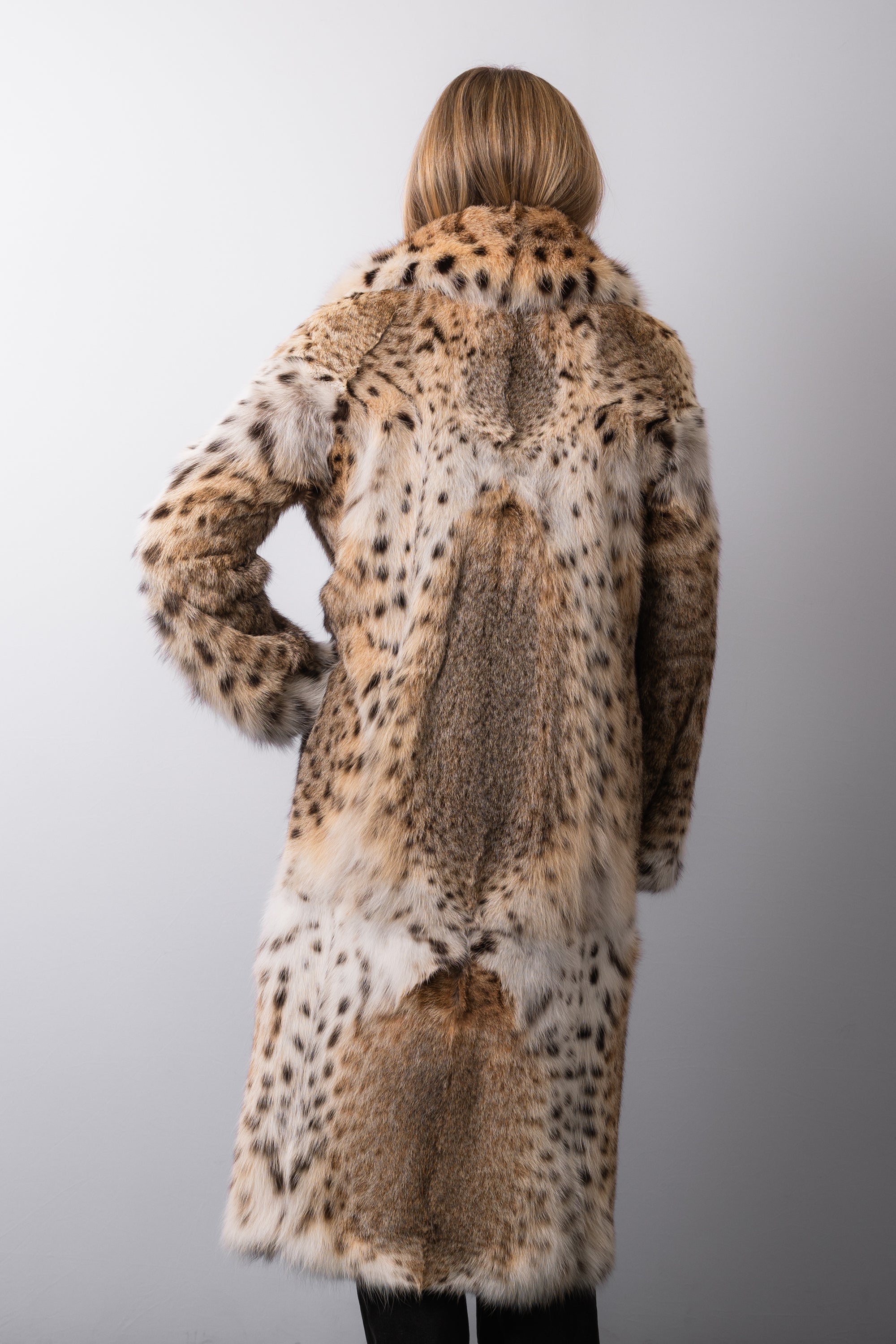 Natural Lynx Cat Jacket