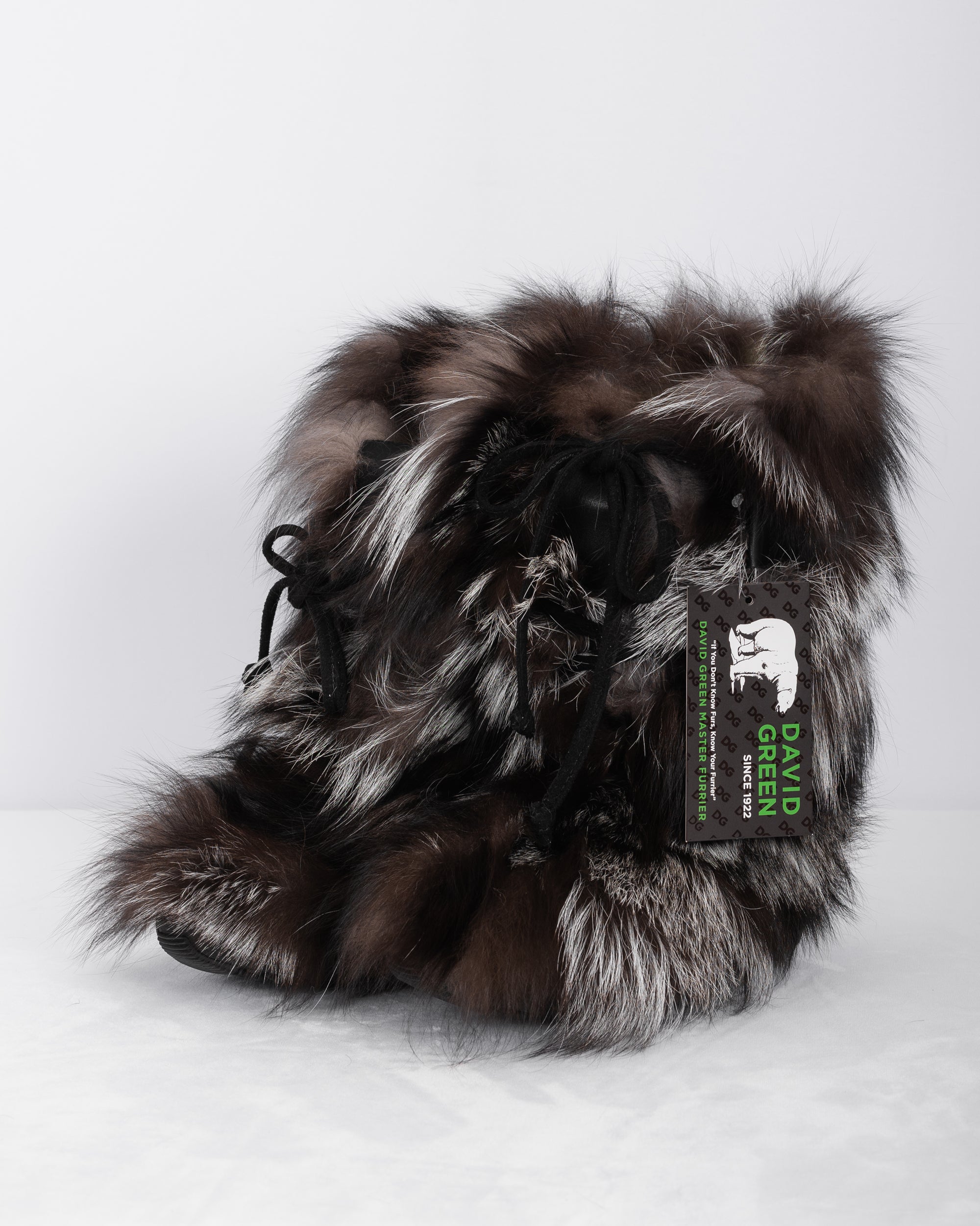 Natural Silver Fox Boots