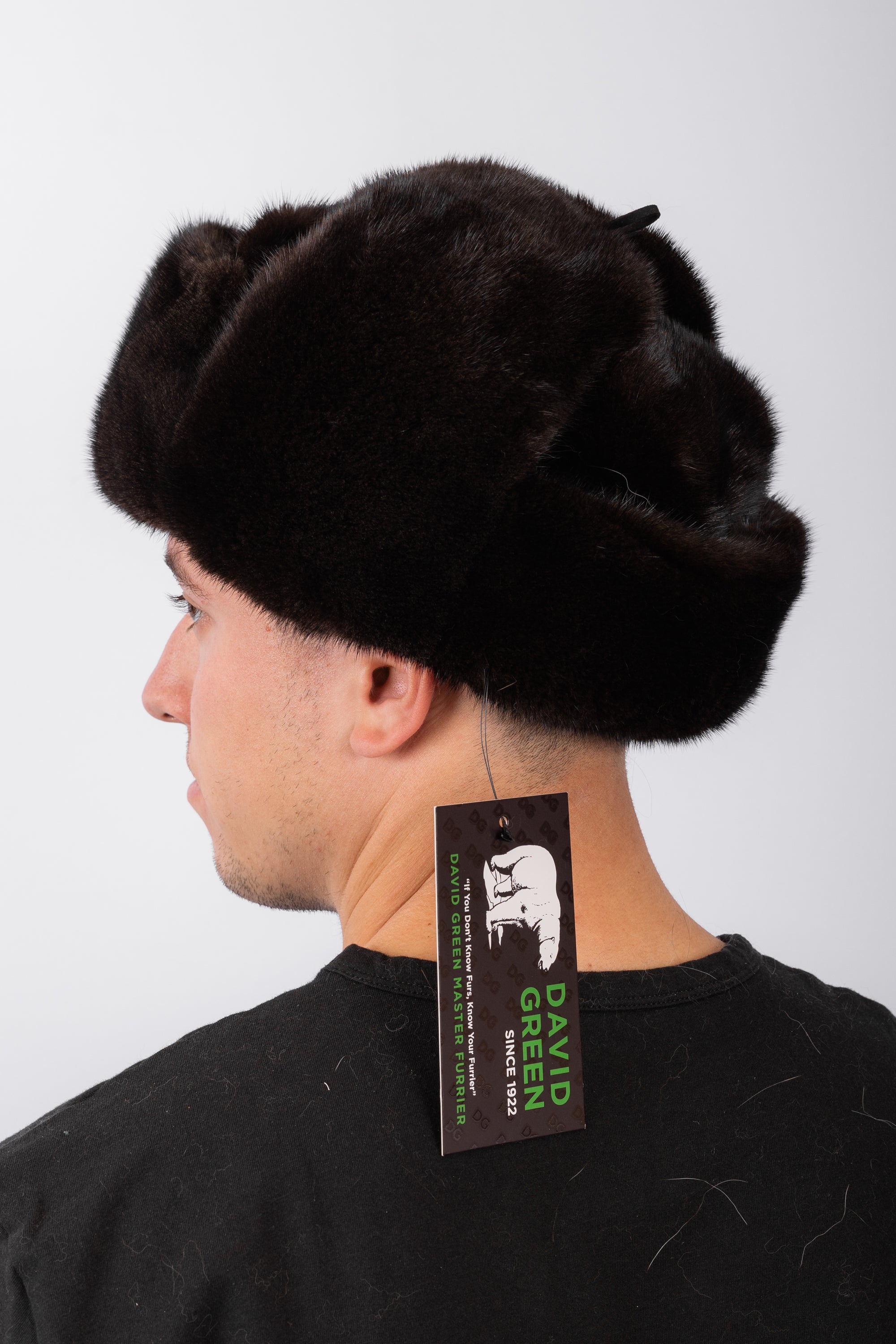 Mahogany Mink Trooper Hat