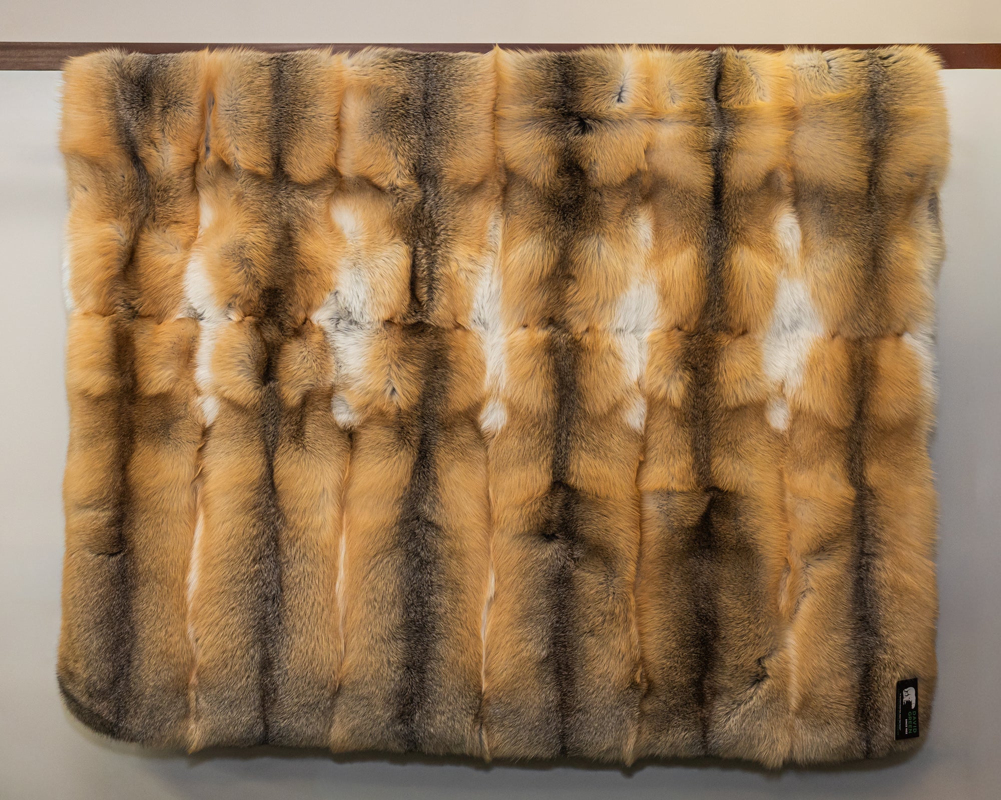 Natural Golden Island Fox Blanket