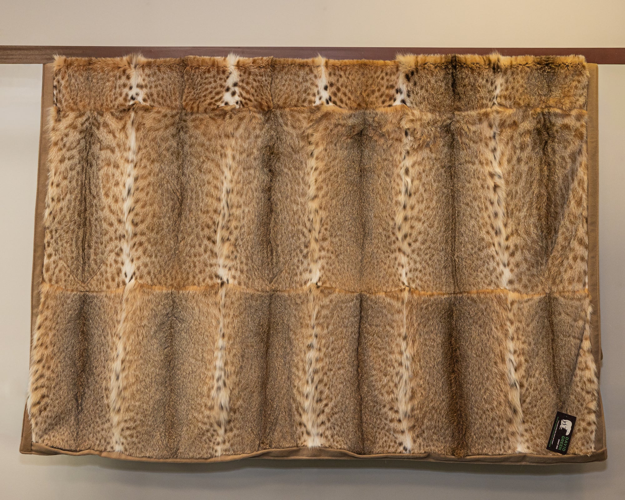 Natural Lynx Cat Blanket